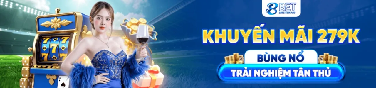 Hình nền 8sbet với ánh đèn sòng bạc